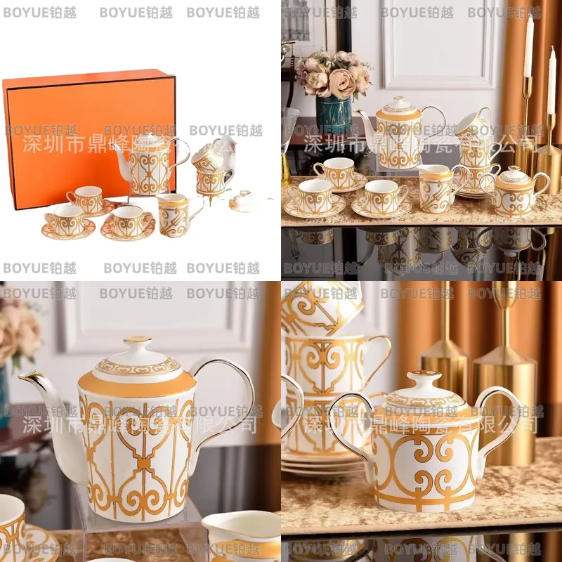 Coffee Tea Gift Set - Ensemble tasse et soucoupe à café