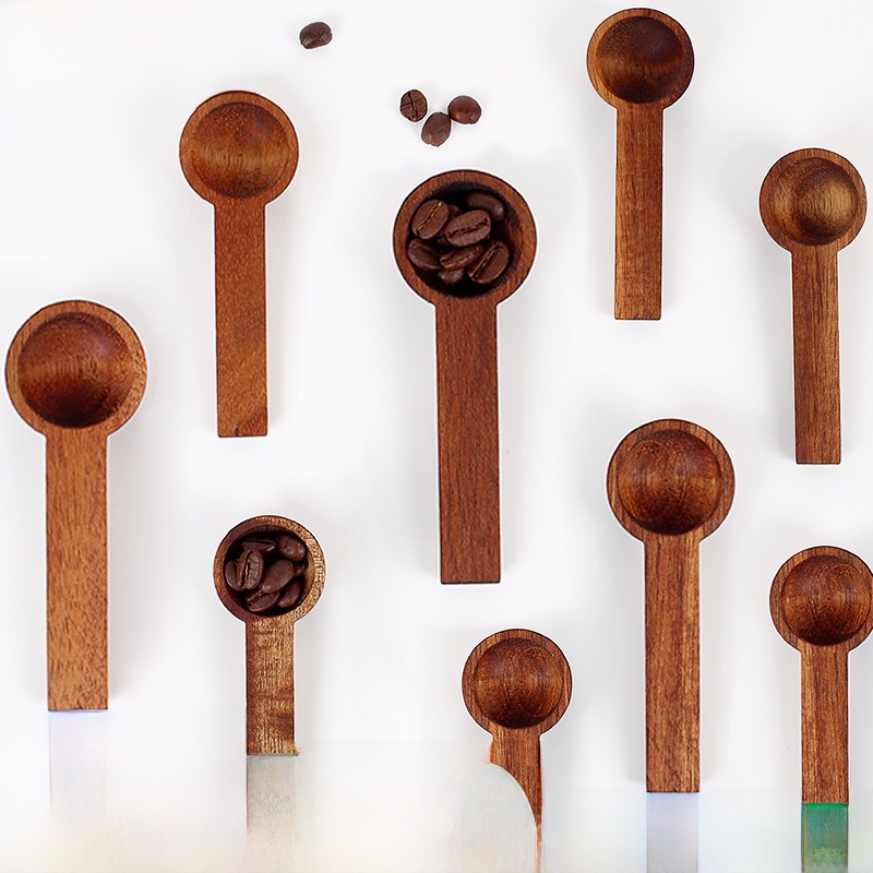 Coffee Tea Knits - Cuillère à café en bois de