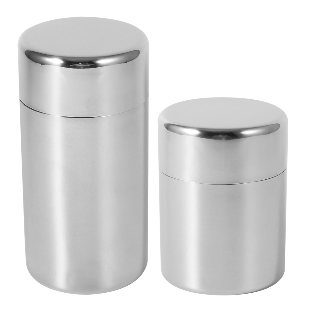 Coffee Tea Sugar Container Set - Boîtes à thé en acier inoxydable,