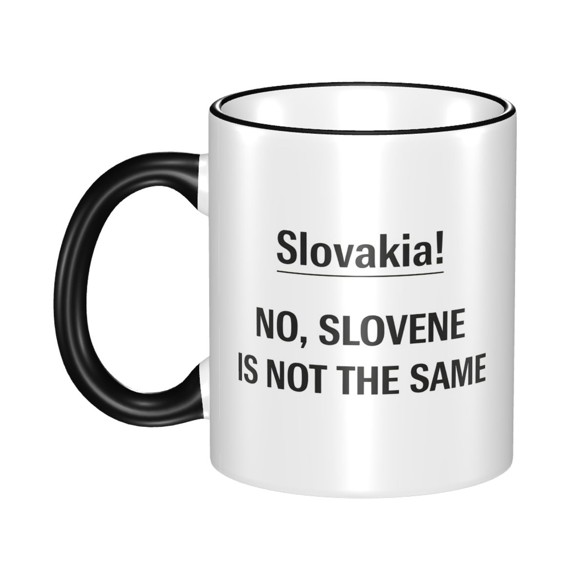 Coffee Tea Jokes - Mug amusant en céramique avec blague