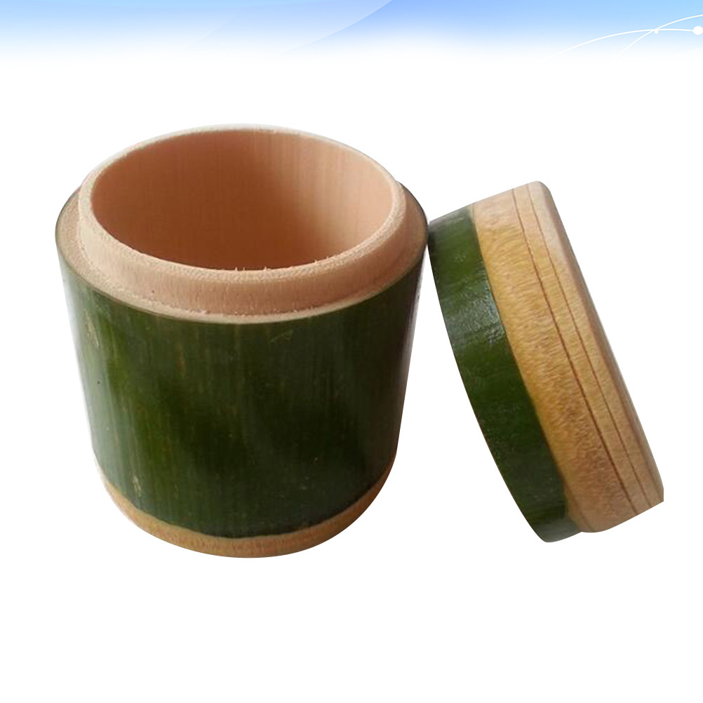 Coffee Tea Sugar Container Set - Pot en bambou pour le riz,