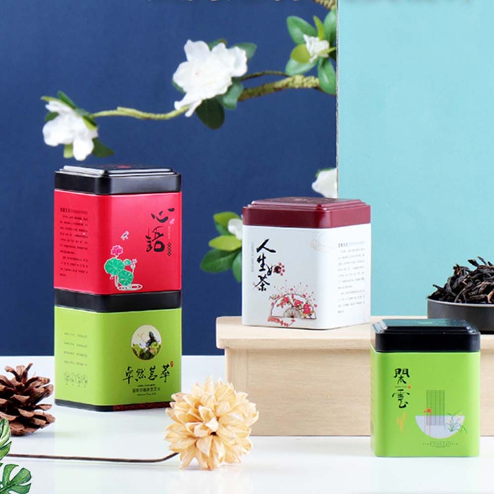 Coffee Tea Sugar Container Set - Boîte de rangement hermétique en aluminium