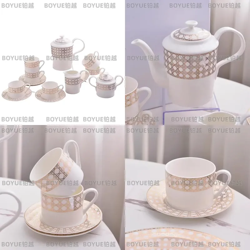 Coffee Tea Gift Set - Ensemble de tasses à café en