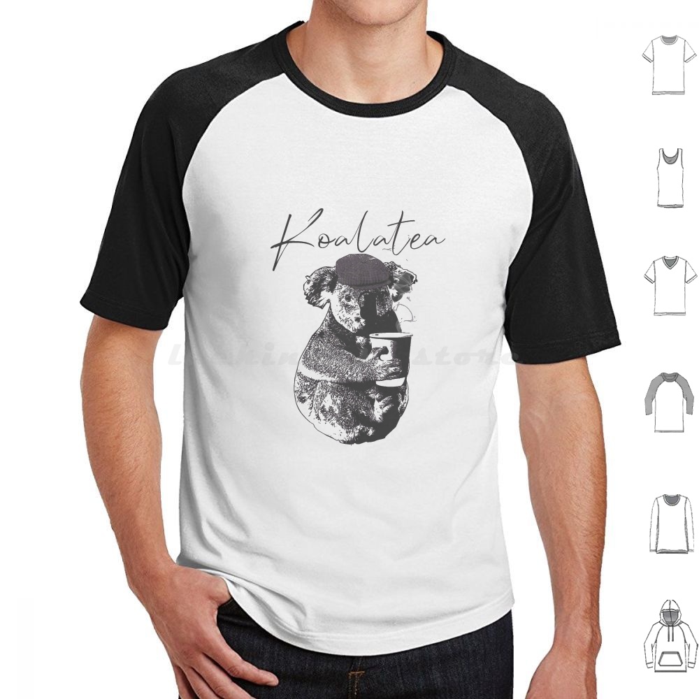 Coffee Tea Jokes - T-shirt Koalatea pour hommes, femmes et