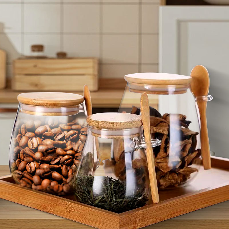 Pot en verre scellé de 34oz av - Coffee Tea Sugar Container Set avis et prix