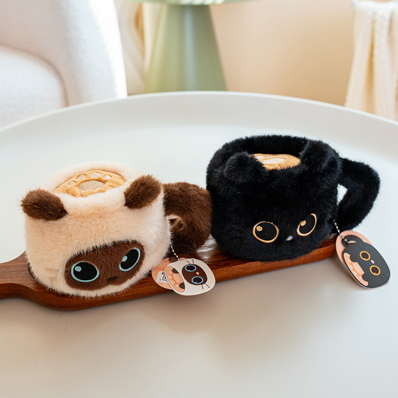 Peluche chat mignon en forme d - Coffee Tea Espresso Machines avis et prix