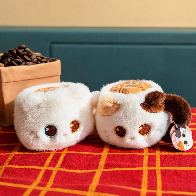 Peluche chat mignon en forme d - Coffee Tea Espresso Machines avis et prix