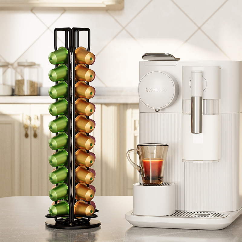 Support rotatif pour 40 capsul - Coffee Capsule Holder avis et prix