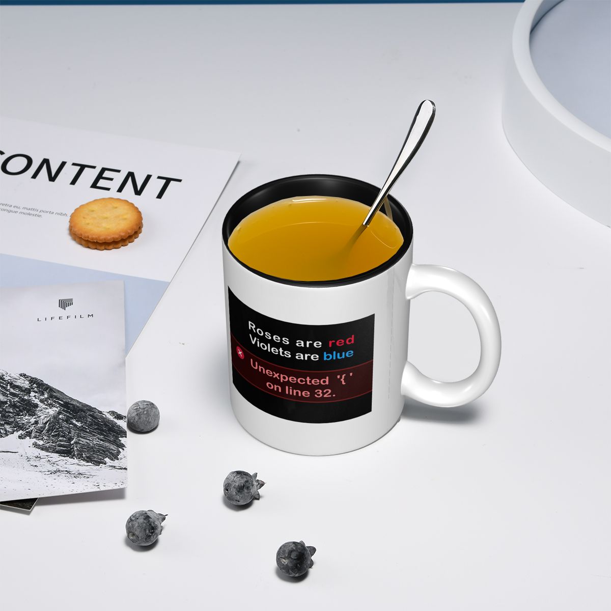 Mug à café en céramique amusan - Coffee Tea Jokes avis et prix