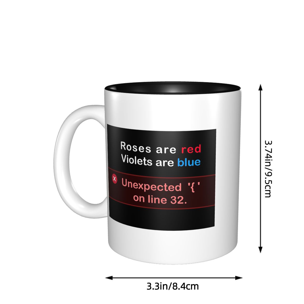 Mug à café en céramique amusan - Coffee Tea Jokes avis et prix