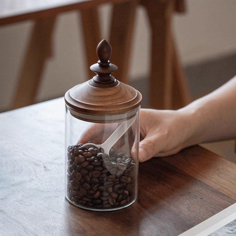 Pot de stockage de grains de c - Coffee Tea And Bean Leaf avis et prix