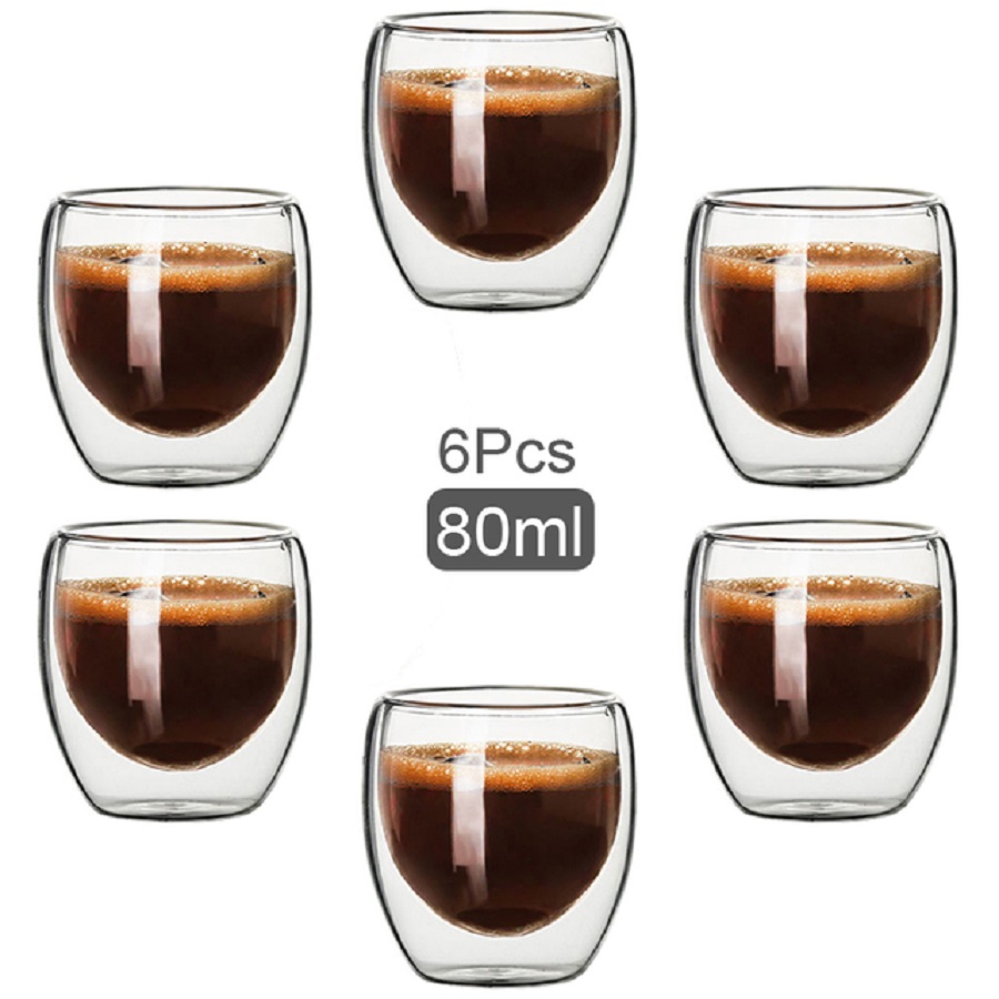 Tasses à café en verre à doubl - Coffee Tea Mix avis et prix