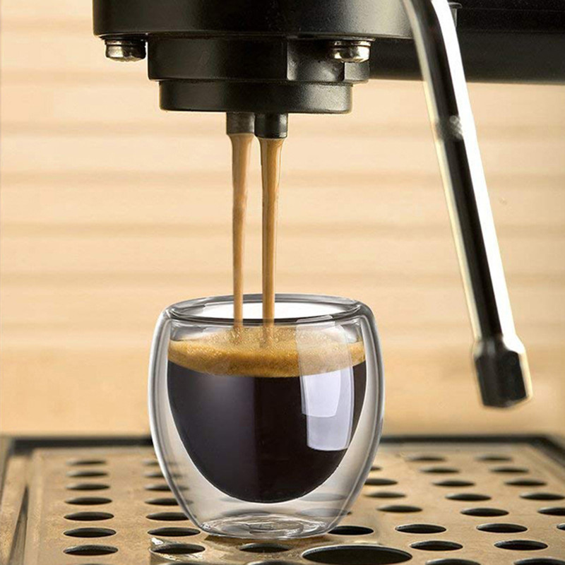 Tasses à café en verre à doubl - Coffee Tea Mix avis et prix