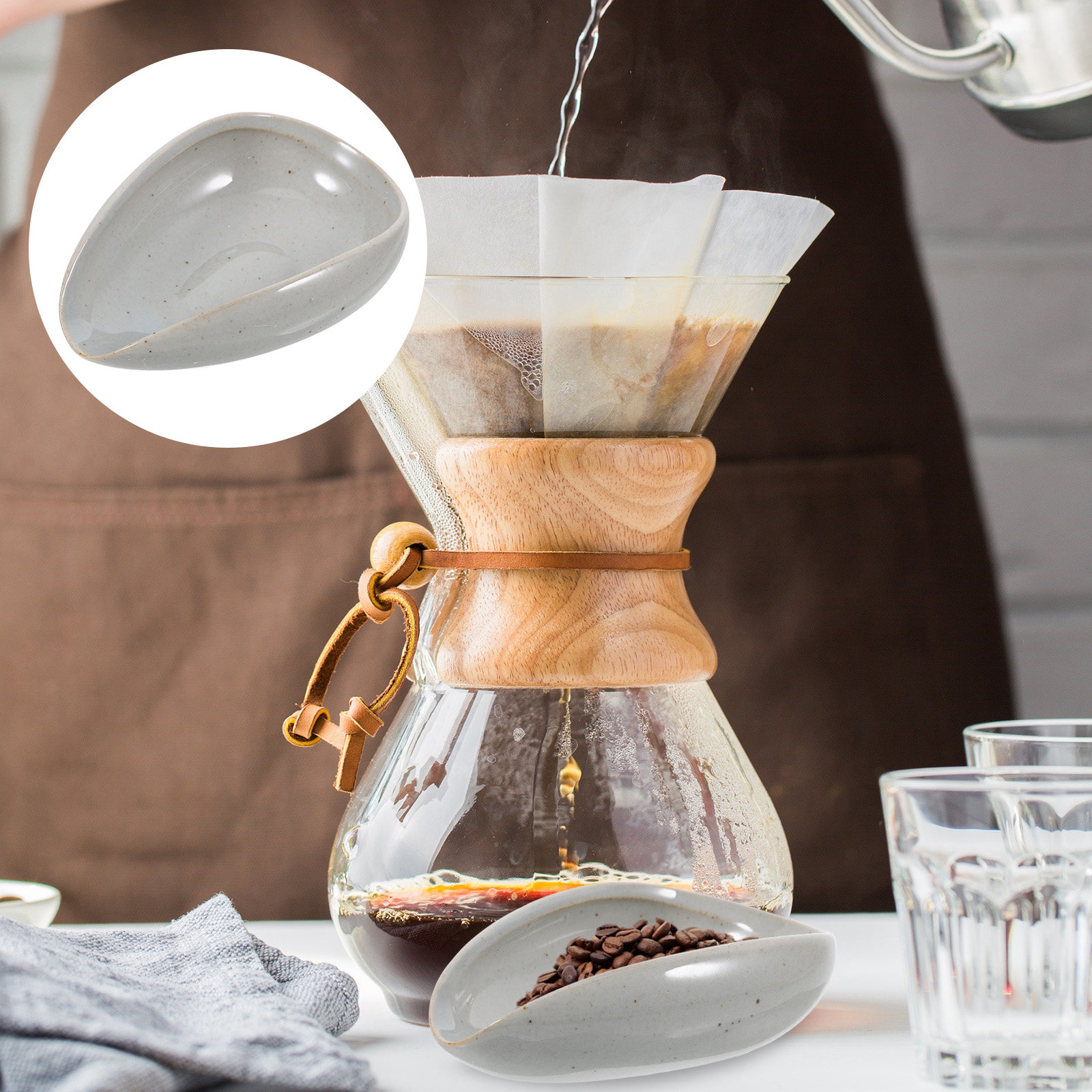 Plateau en céramique pour grai - Coffee Tea And Bean Leaf avis et prix
