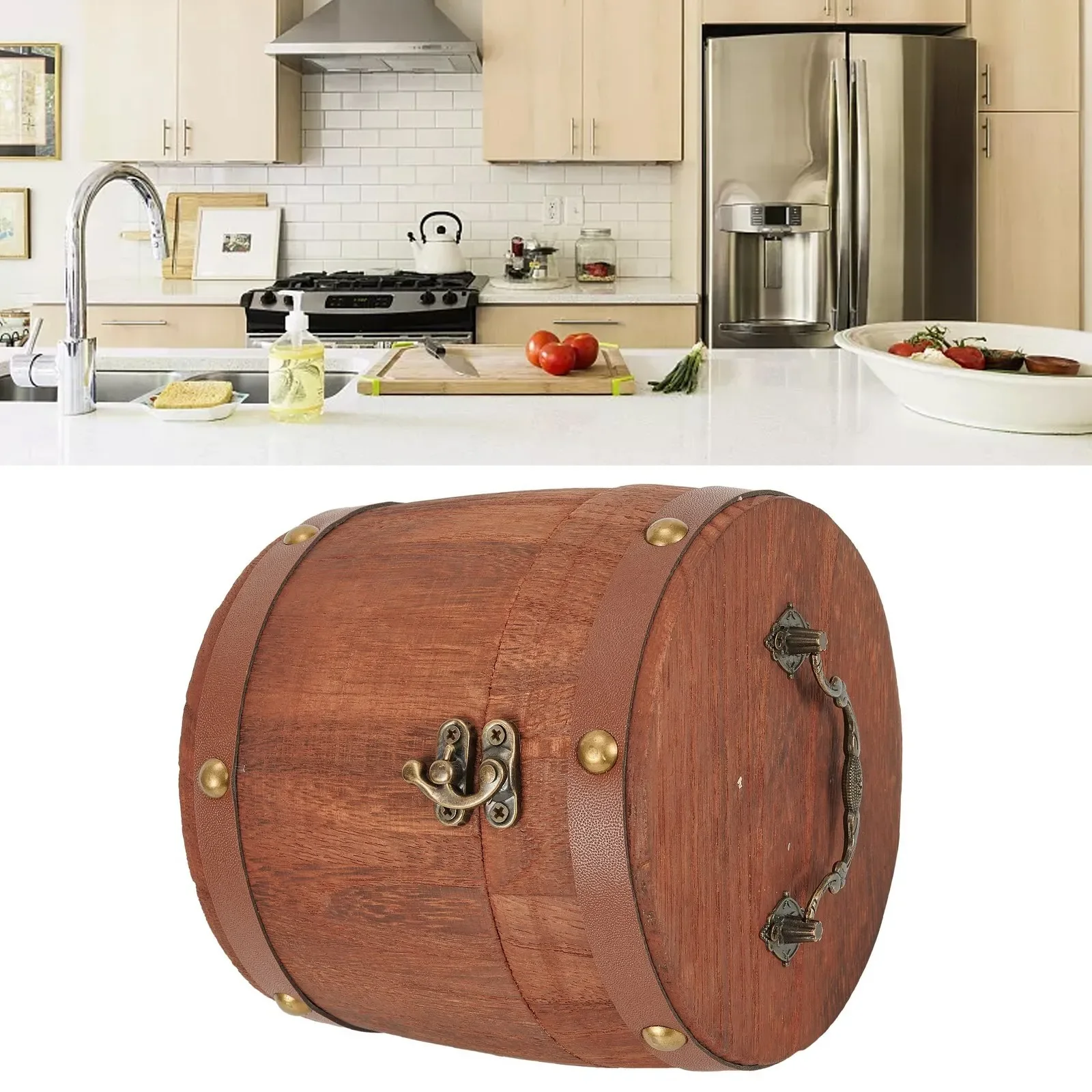 1pc Portable thé bois-baril bo - Coffee Tea And Bean Leaf avis et prix