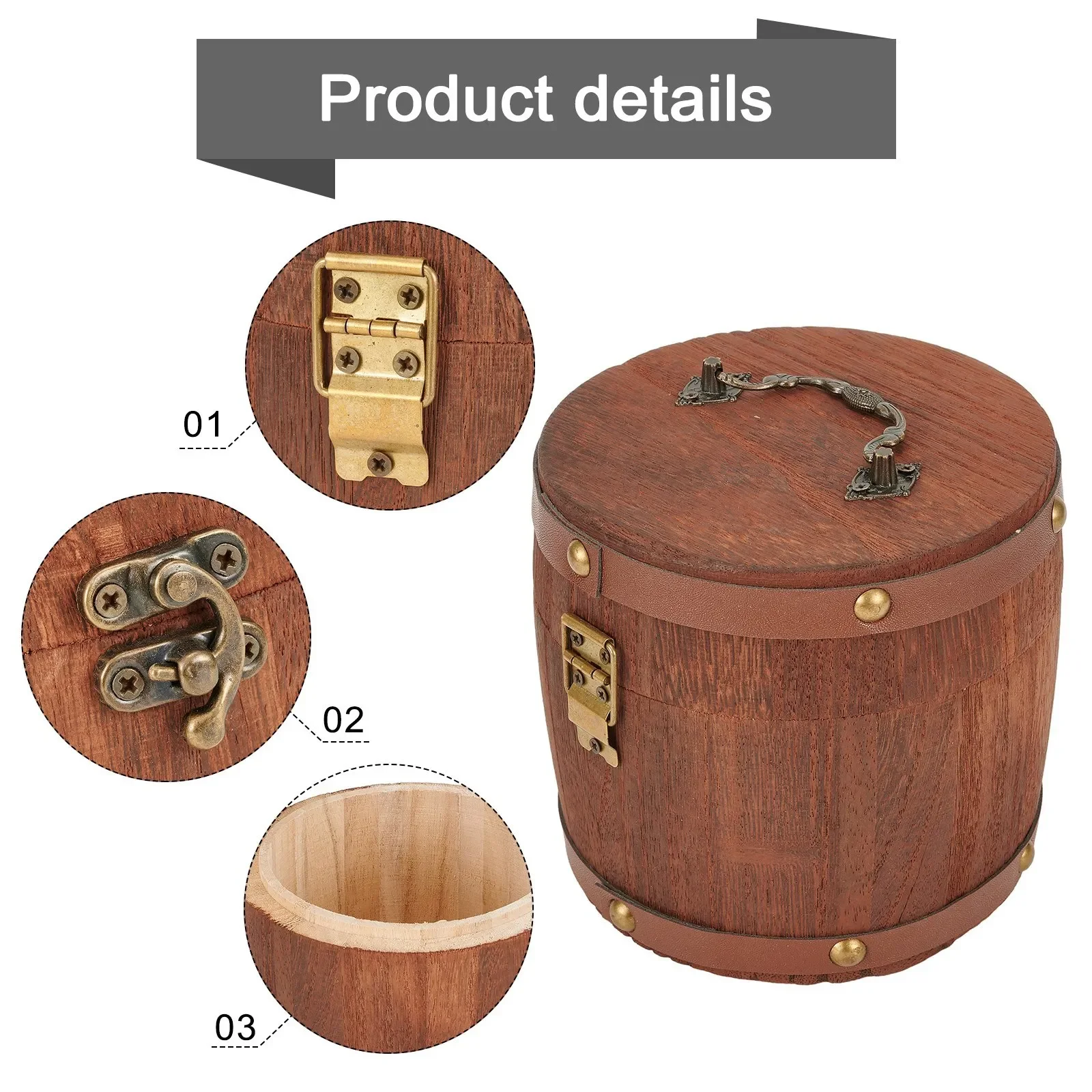 1pc Portable thé bois-baril bo - Coffee Tea And Bean Leaf avis et prix