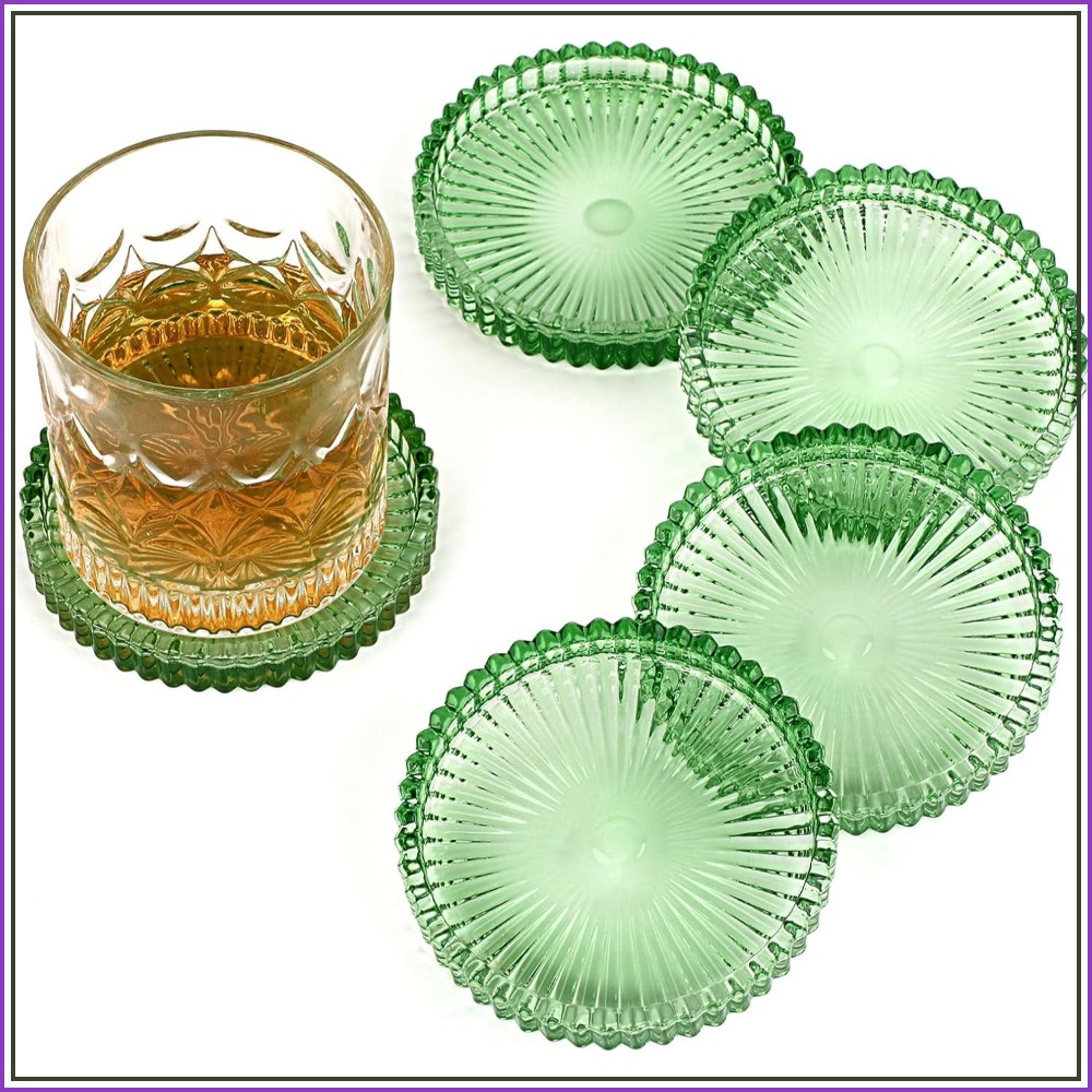 Ensemble de 5 sous-verres mode - Coffee Tea Images avis et prix
