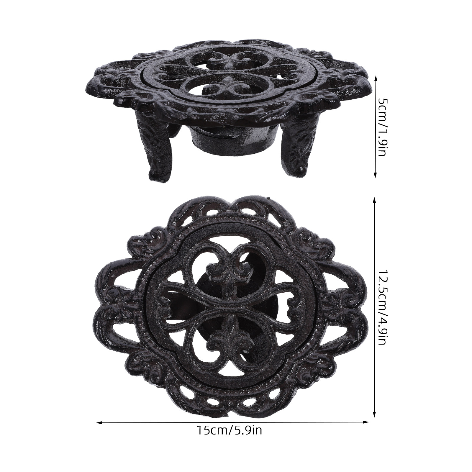 Chauffe-théière en fonte de 6  - Coffee Tea Holder avis et prix