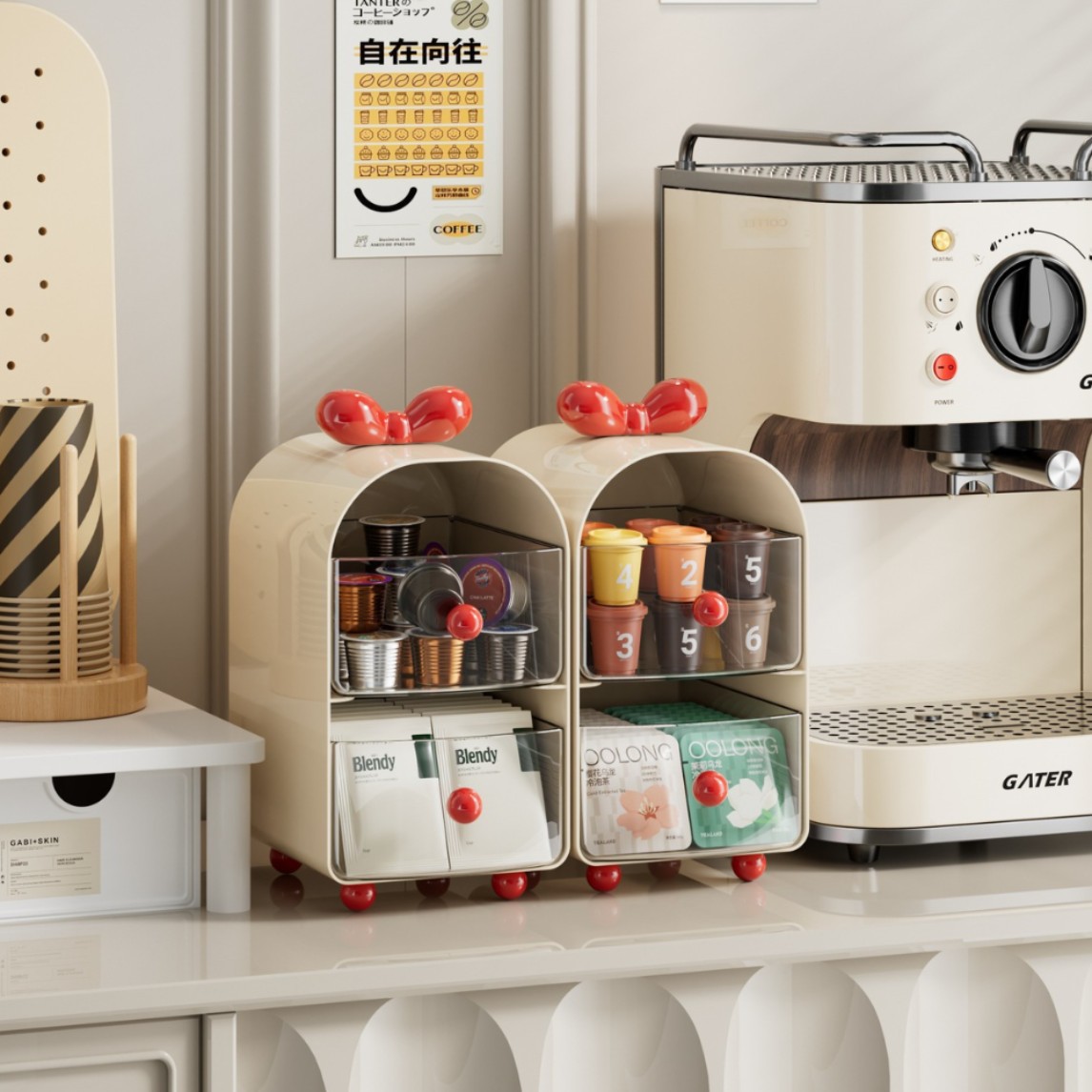 Organisateur de capsules de ca - Coffee Tea Mix avis et prix