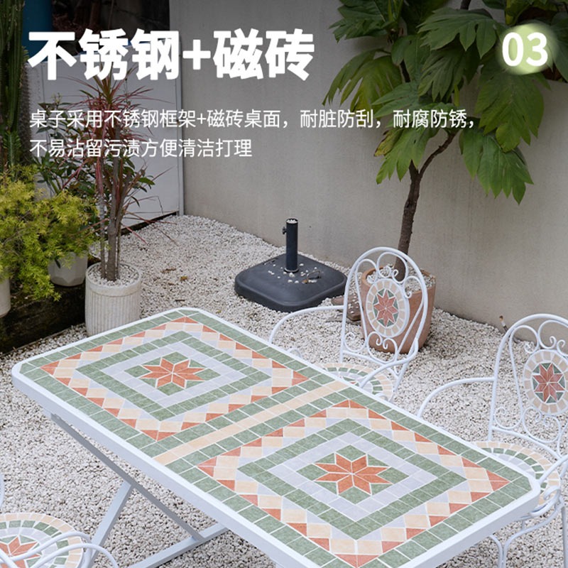 Ensemble de table et chaises d - Coffee Tea For Garden avis et prix