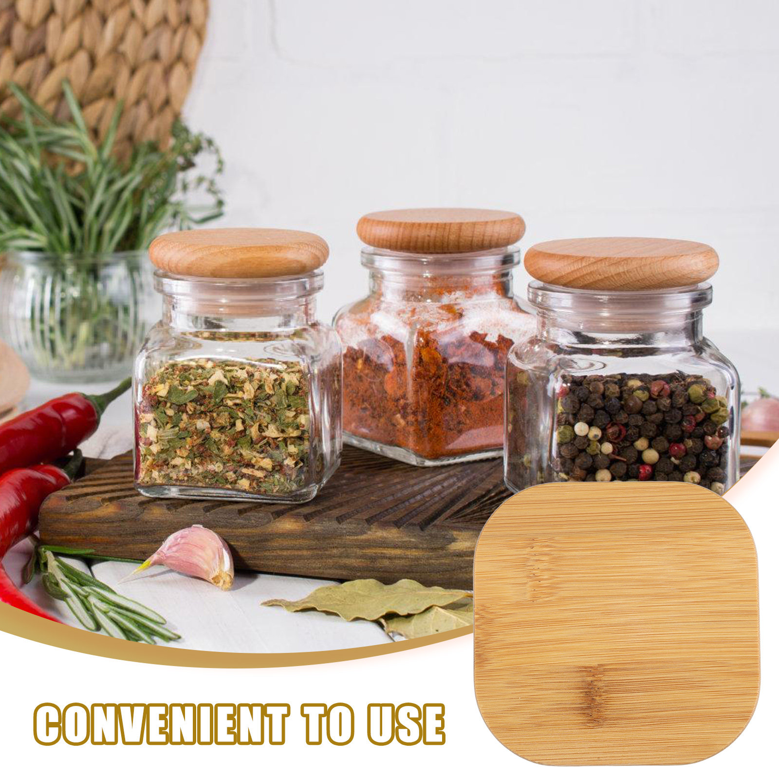 Lot de 4 bocaux en verre avec  - Coffee Tea And Bean Leaf avis et prix