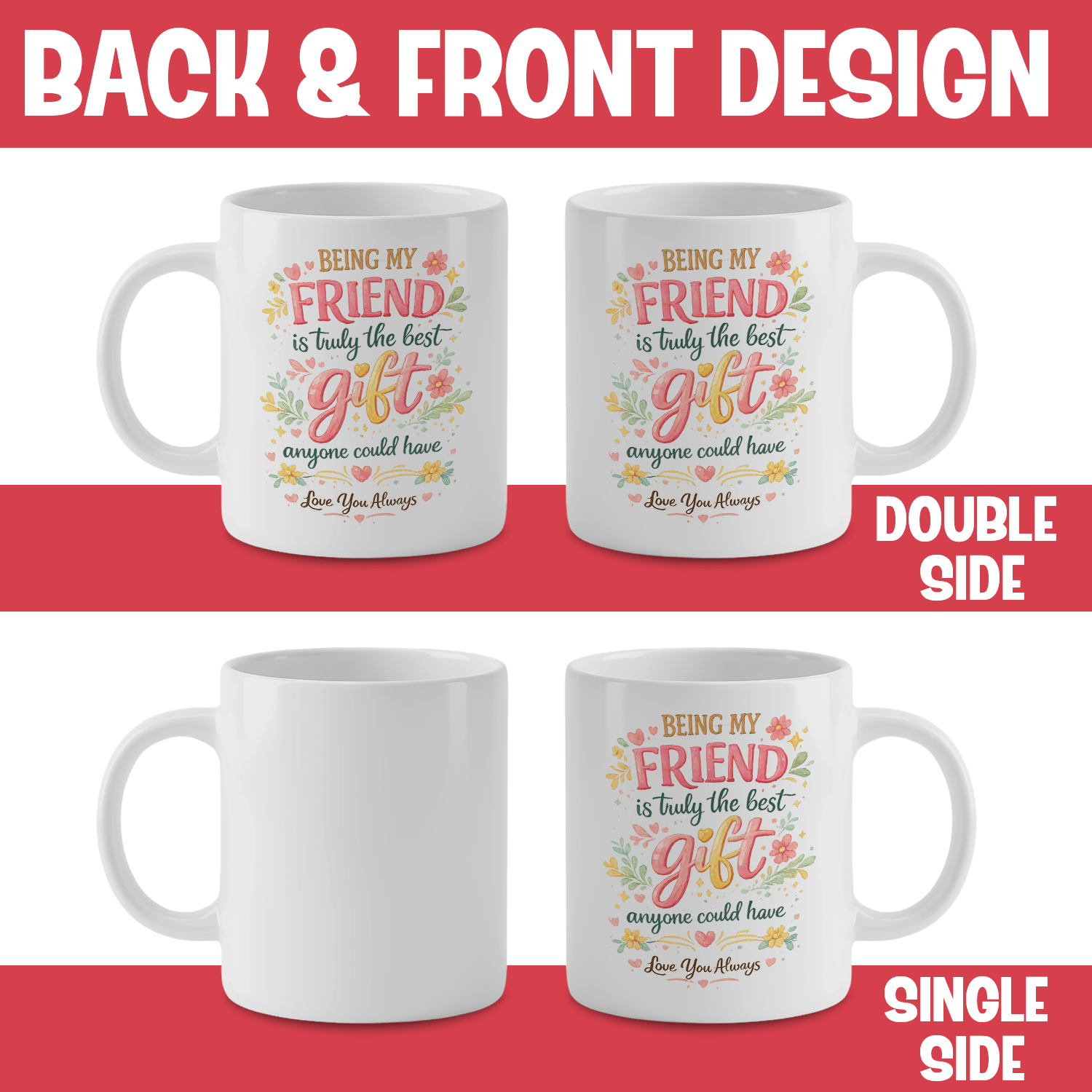 Tasse à café « Être mon ami es - Coffee Tea Jokes avis et prix