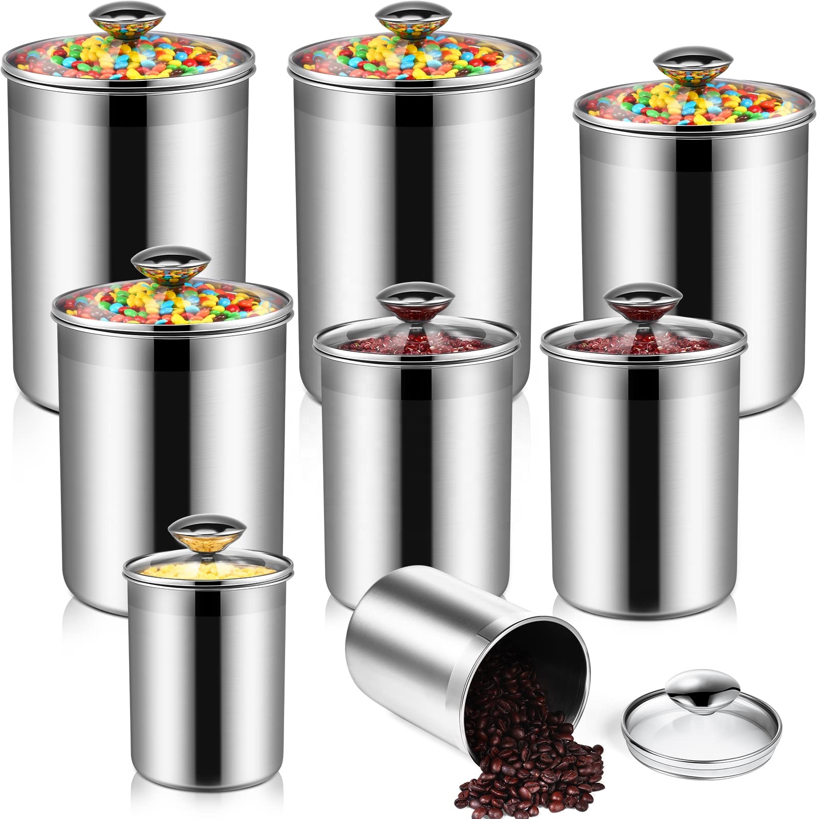 Conteneurs de stockage des ali - Coffee Tea Sugar Container Set avis et prix