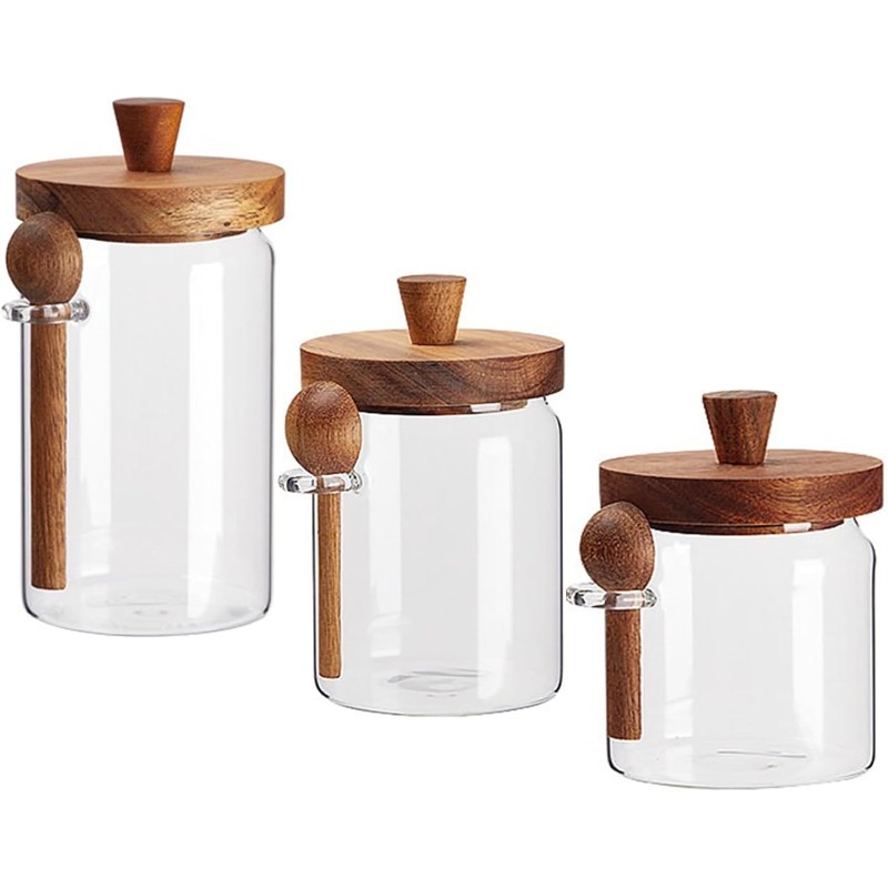 THIVN – Ensemble de bocaux en  - Coffee Tea Sugar Container Set avis et prix